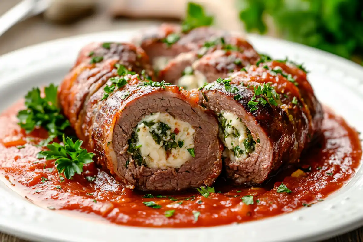 Authentic Beef Braciole (42g Protein)