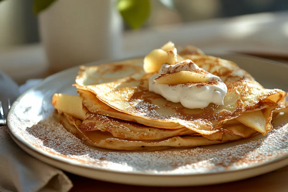 Autumn Apple & Cinnamon Protein Crepes (32g Protein)