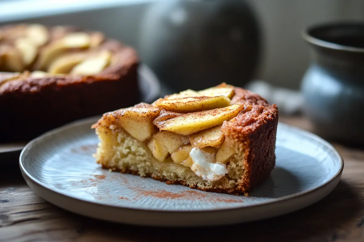 Autumn Apple & Quark Breakfast Bake (28g Protein)