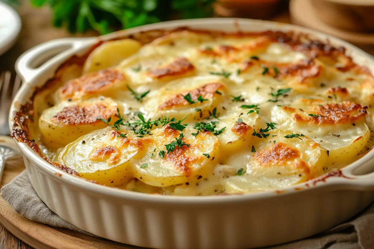 Creamy Chicken & Potato Casserole (Nordic Bake)