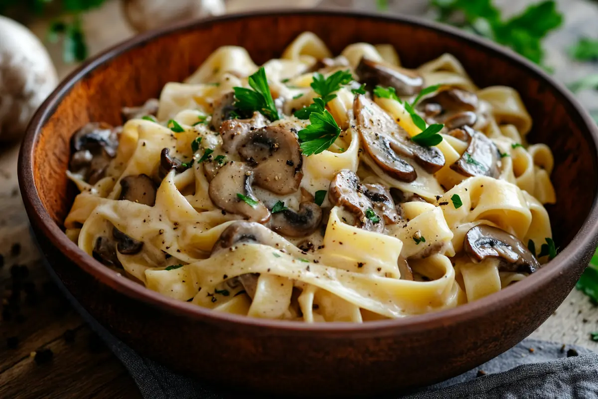 Creamy Mushroom Pasta (Nordic Comfort Food)