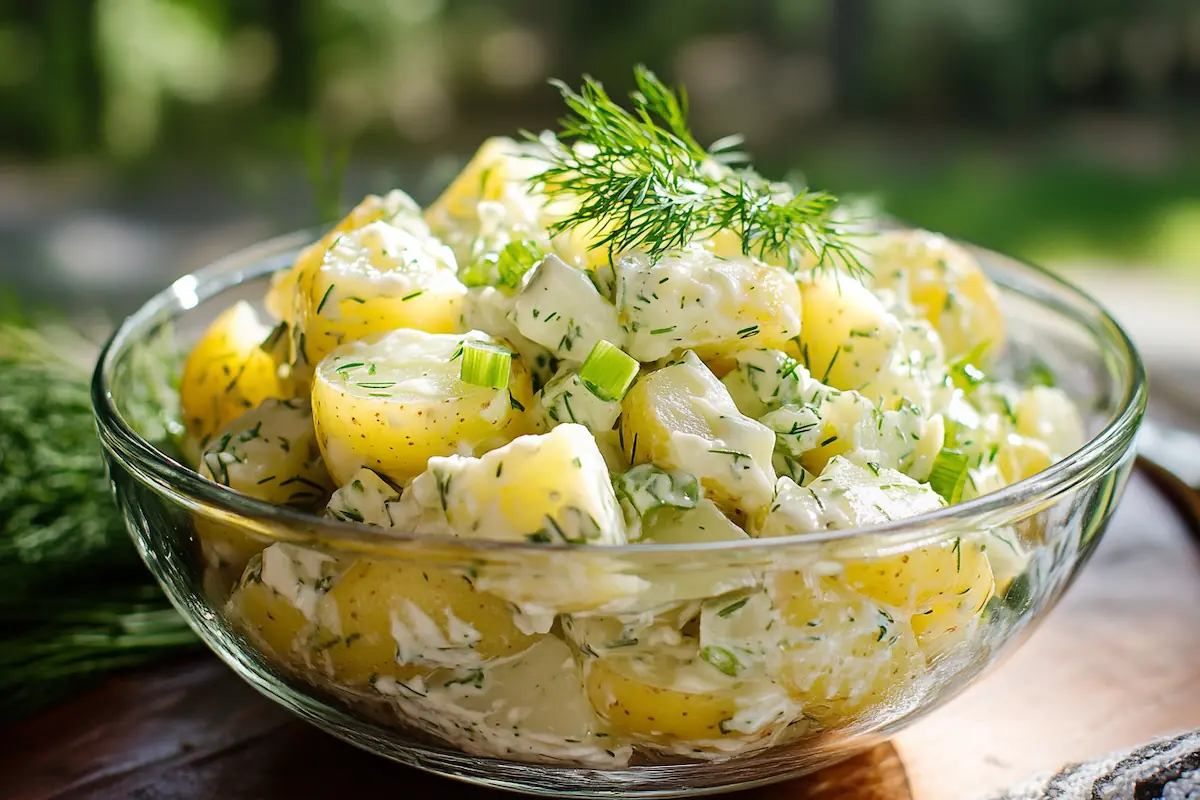 Creamy Nordic Potato Salad (Perunasalaatti)