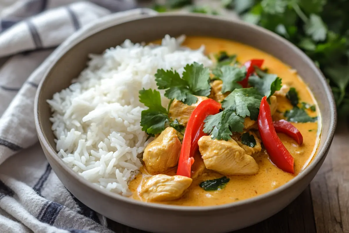Easy Chicken Coconut Curry