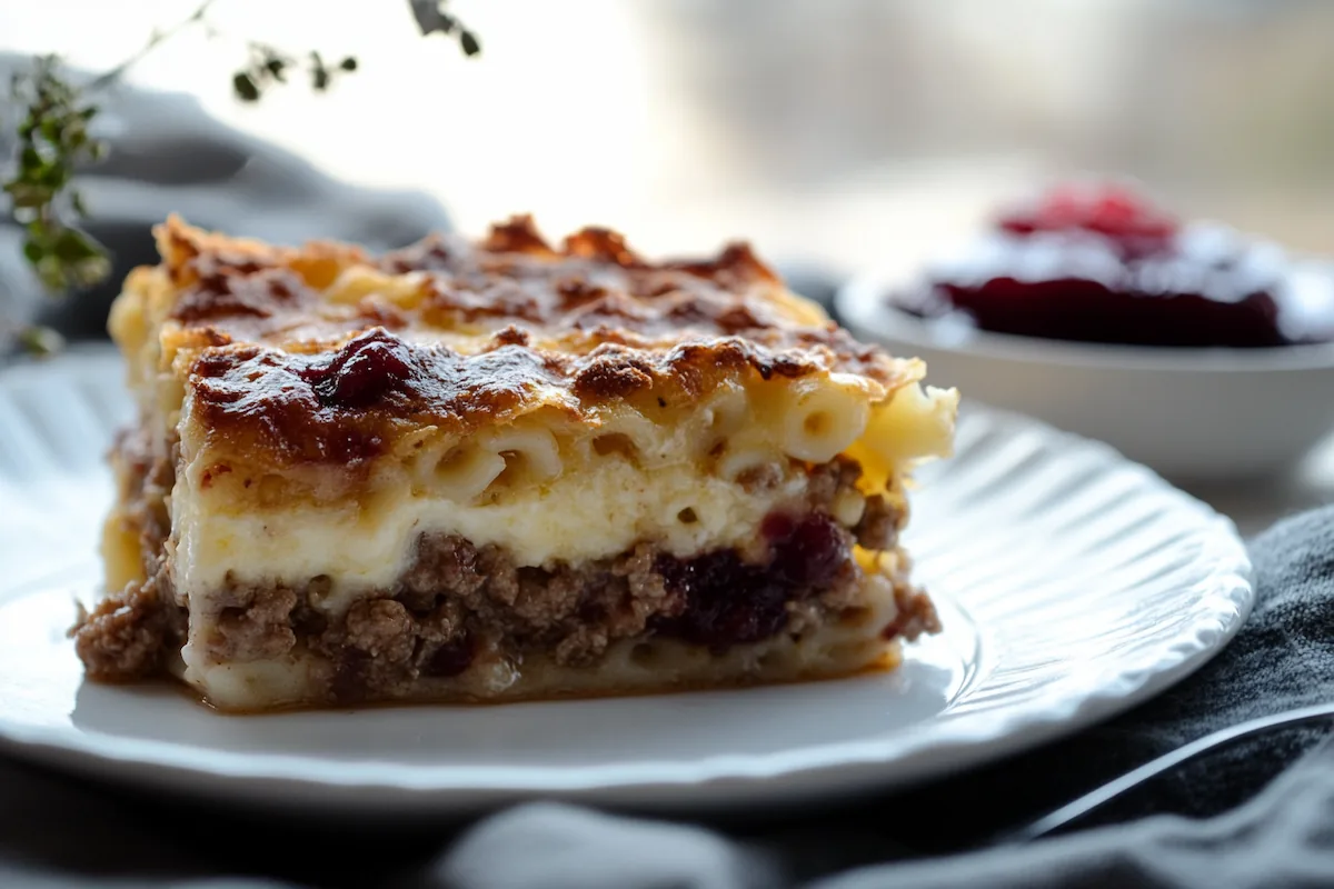 Authentic Finnish Macaroni Casserole (Makaronilaatikko)
