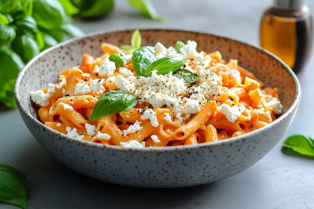 Mediterranean Feta & Roasted Pepper Protein Pasta (35g Protein)