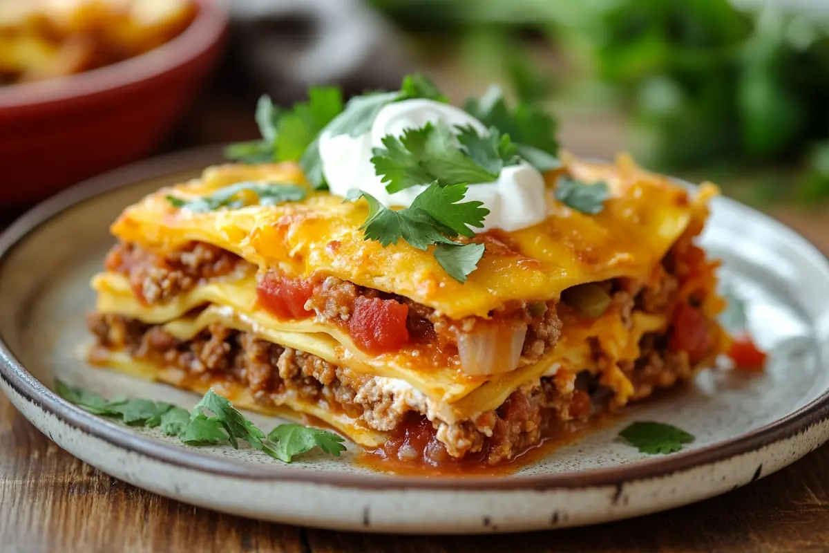 Mexican Tortilla Casserole (Tortillavuoka)