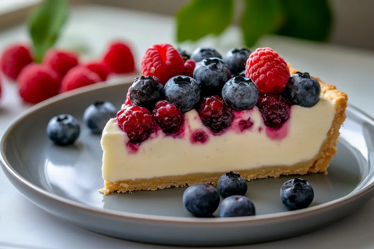 Nordic Berry and Yogurt Pie (Marjainen rahkapiirakka)