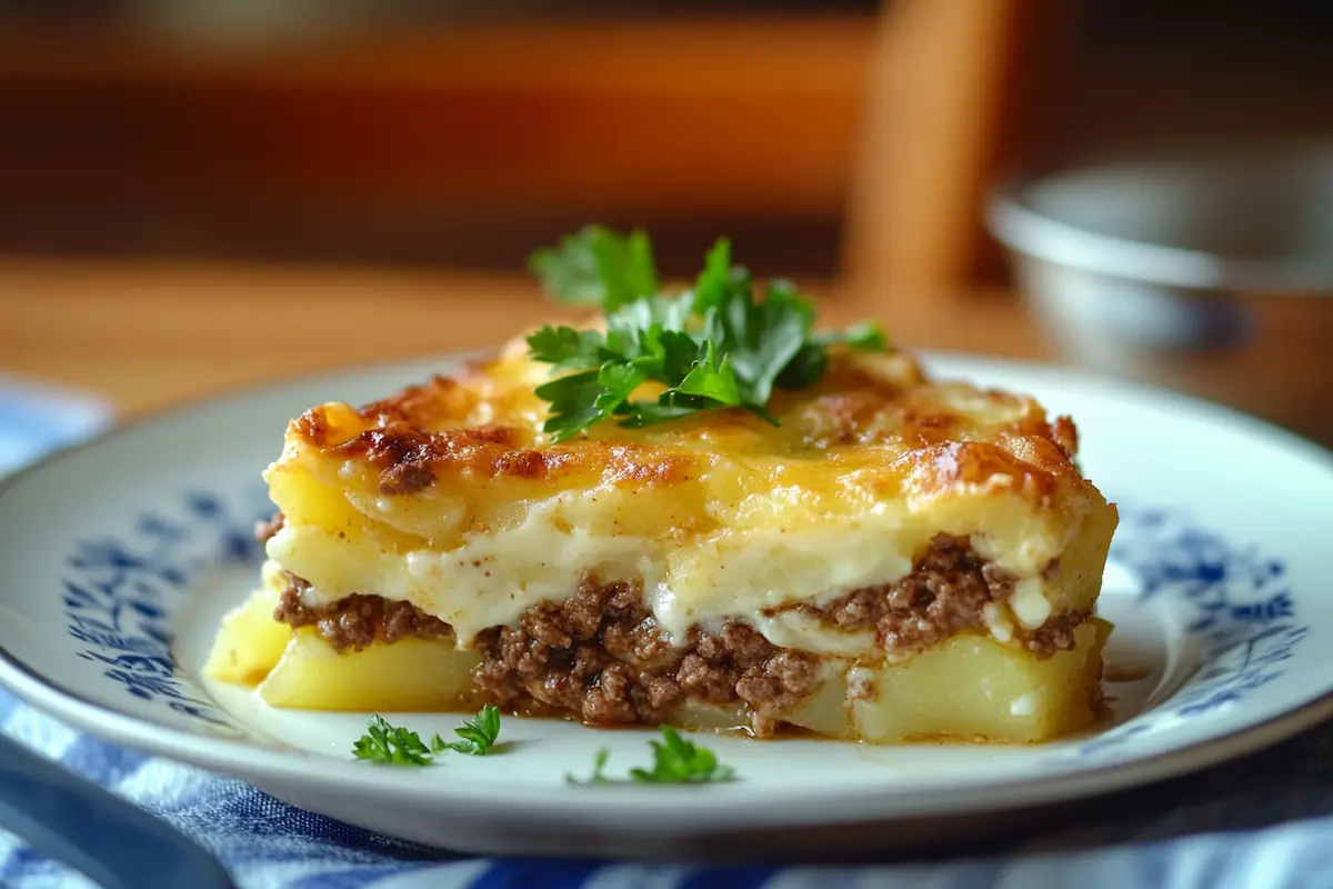 Nordic Ground Beef and Potato Bake (Jauheliha-perunavuoka)