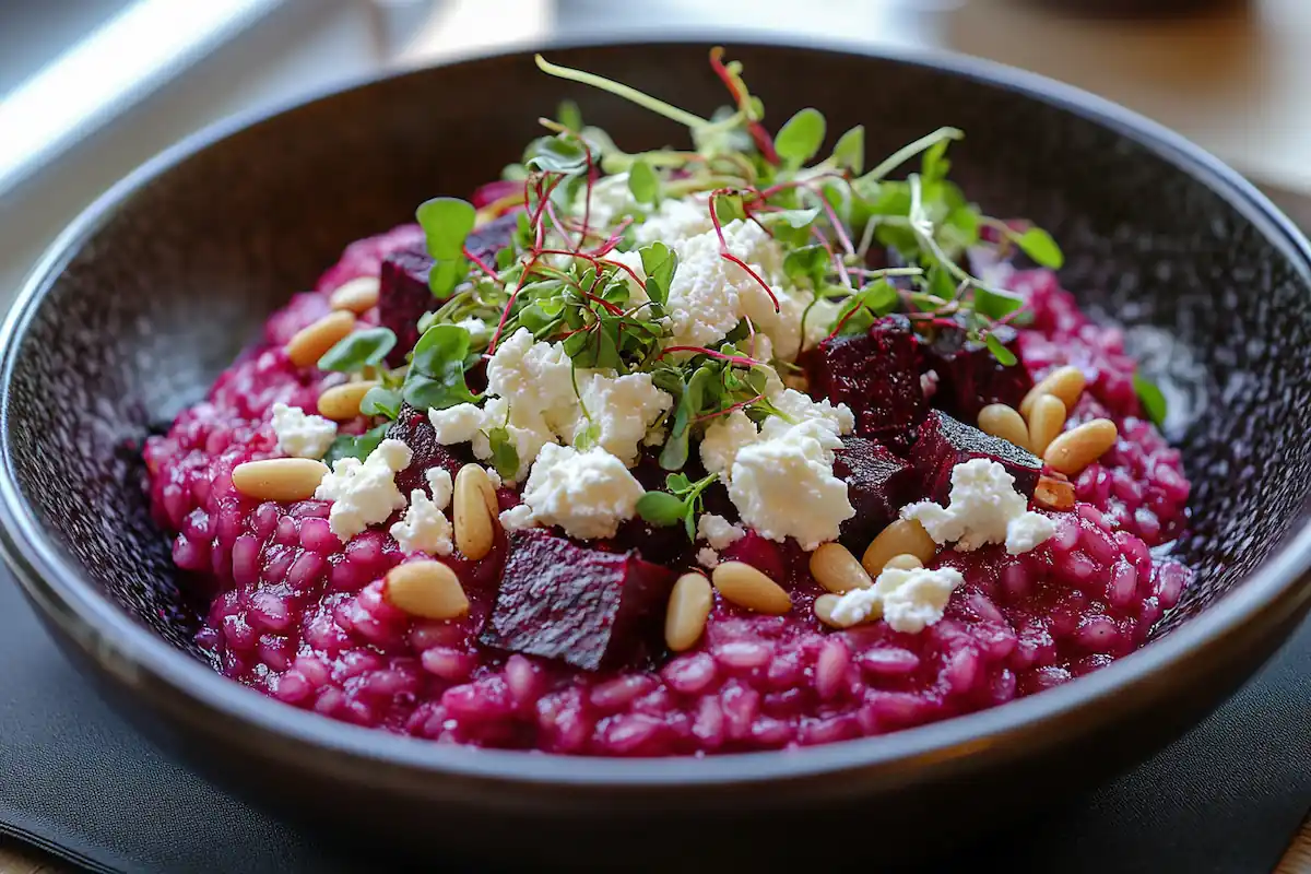 Roasted Beetroot Risotto