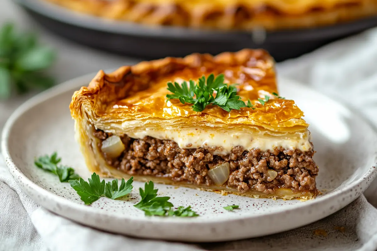 Savory Nordic Ground Beef Pie (Jauhelihapiirakka)
