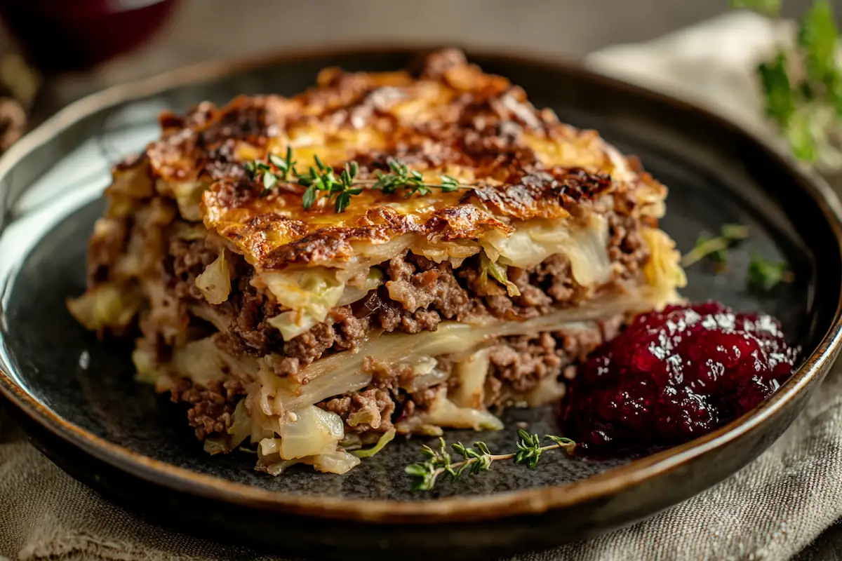 Traditional Finnish Cabbage Casserole (Kaalilaatikko)